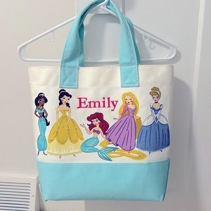 Pottery Barn Kids tote bag with monogram